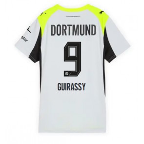 Borussia Dortmund Serhou Guirassy #9 Udebanetrøje Dame 2025-26 Kortærmet